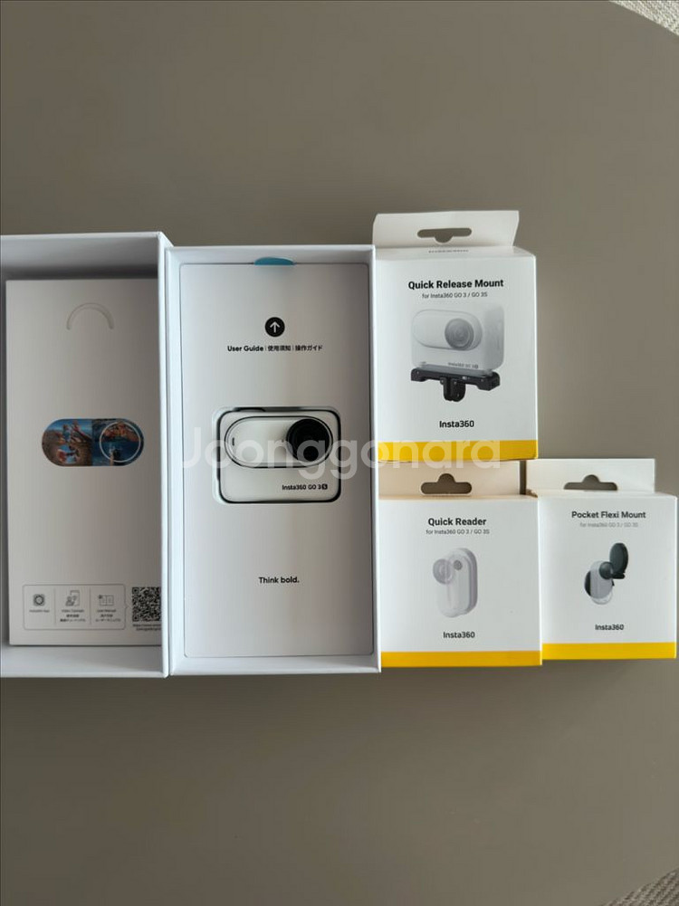 인스타 360 go3s 128gb 크리에이터 번들--2