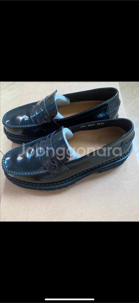 손신발 수제화 페니로퍼 260--2