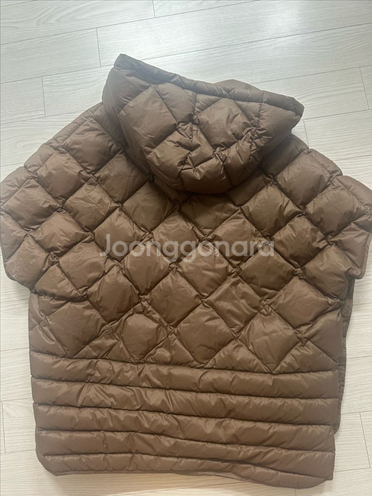 후드 패딩 베스트--4