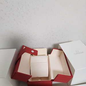 오메가 정품 박스 여행용 케이스 파우치