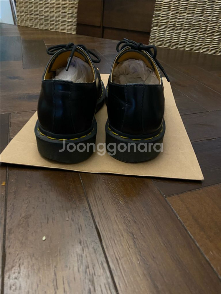 닥터마틴1461 스무스 250 블랙 3홀--5