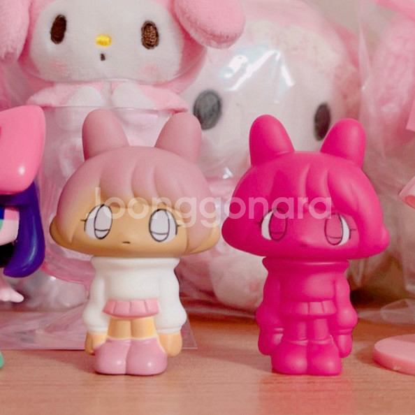 빈티지고전미소녀피규어가챠치요코마스코트인형교자짱모뇨치타--0