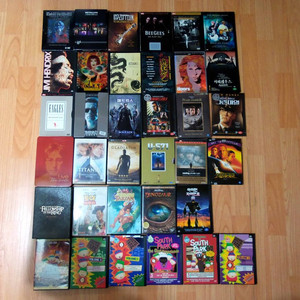 Metallica. Led Zeppelin. Iron Maiden 외 음악,영화 DVD