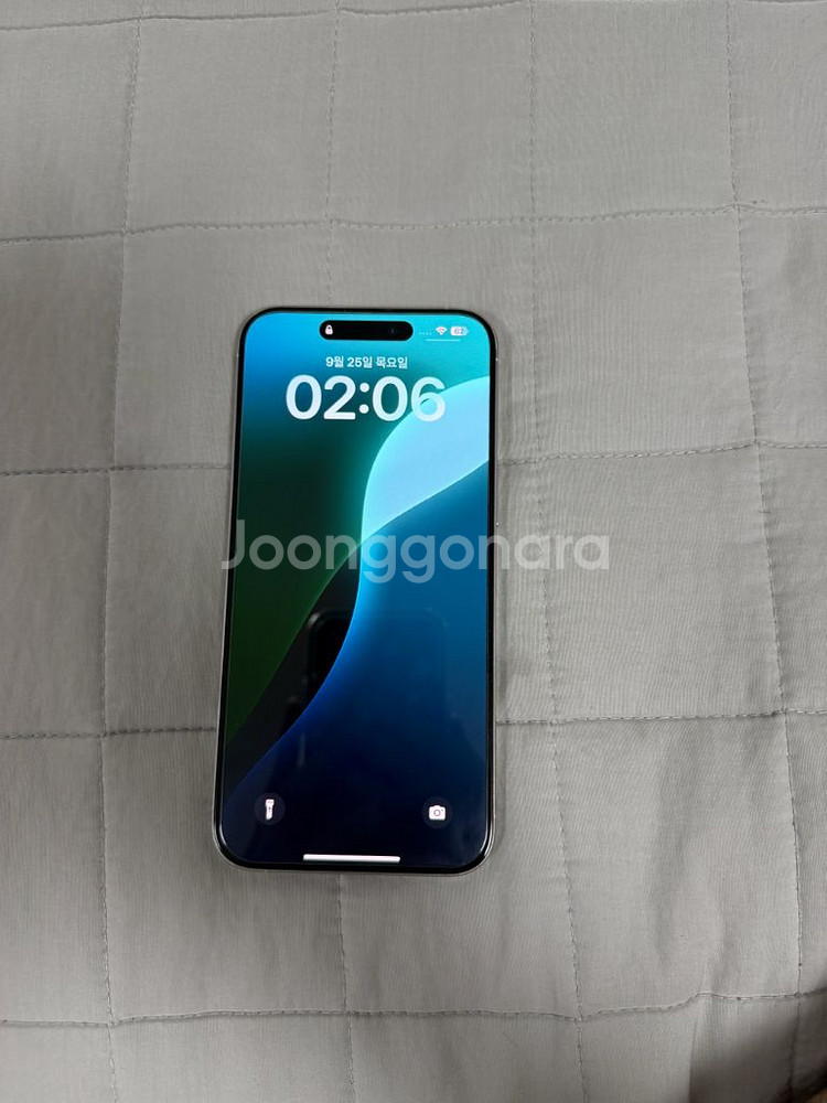 아이폰 15프로 맥스 256GB 화이트--0