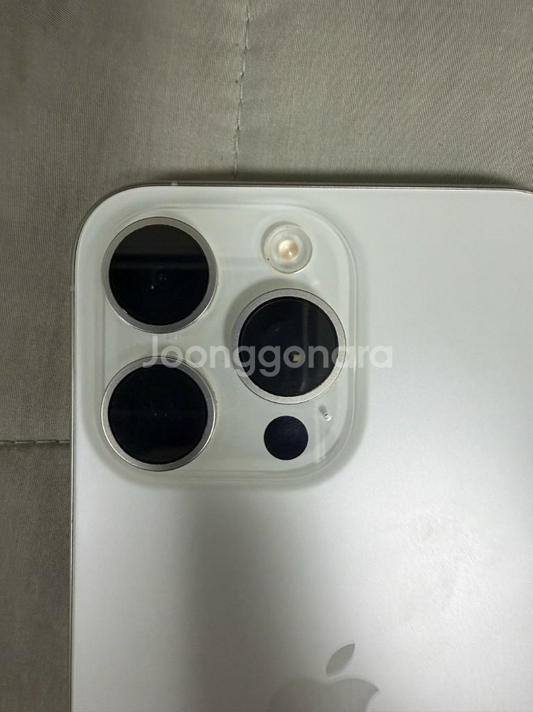 아이폰 15프로 맥스 256GB 화이트--7