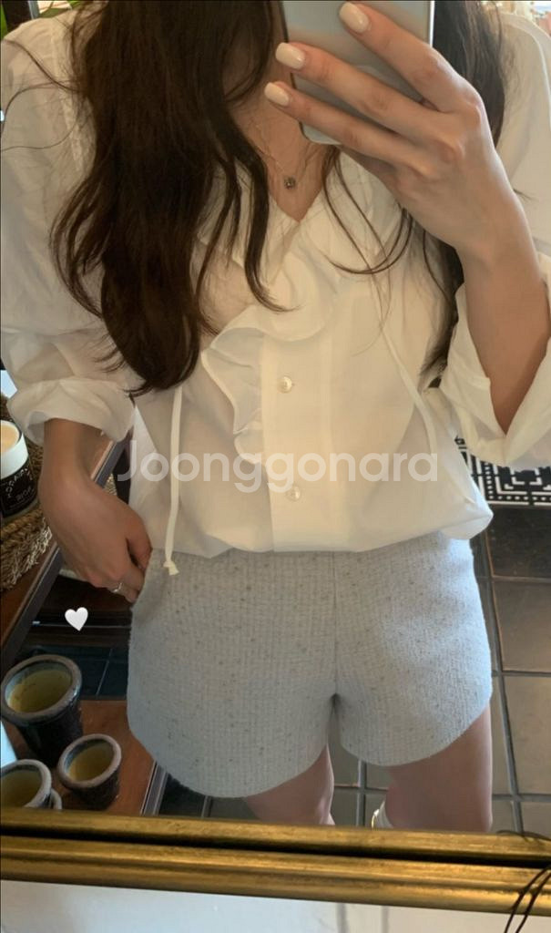 리에뜨 벨 트위드 팬츠--1