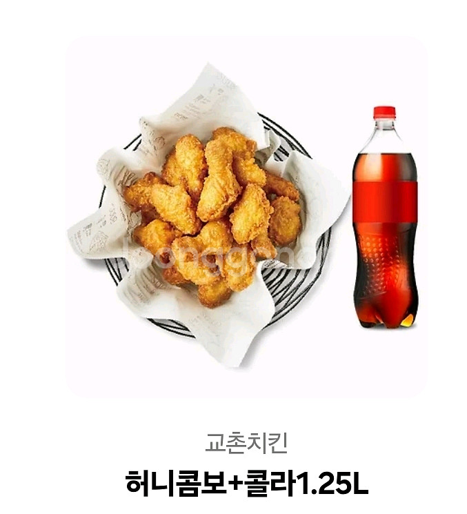 교촌 허니콤보 콜라1.25 판매--0