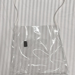 더도옌느 PVC 투명 숄더백