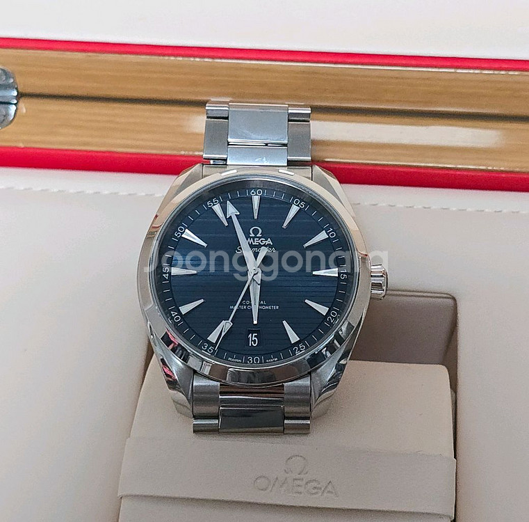 오메가 아쿠아테라 청판 41mm--1