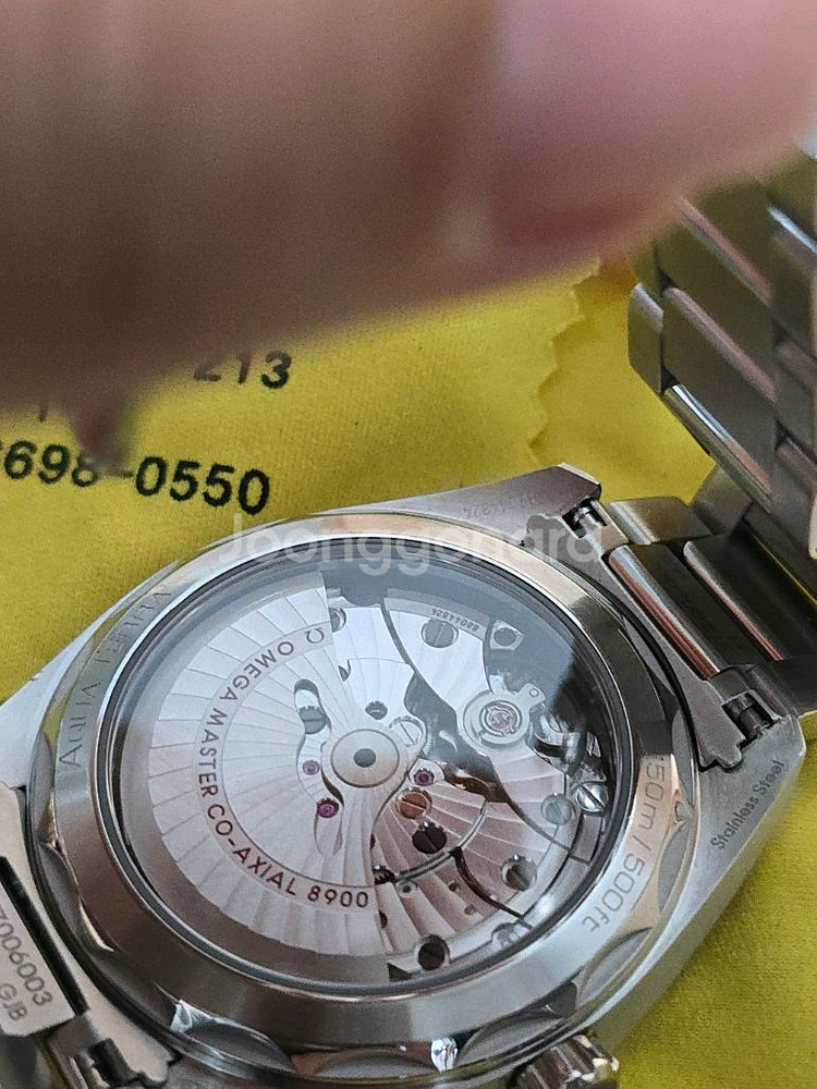 오메가 아쿠아테라 청판 41mm--2
