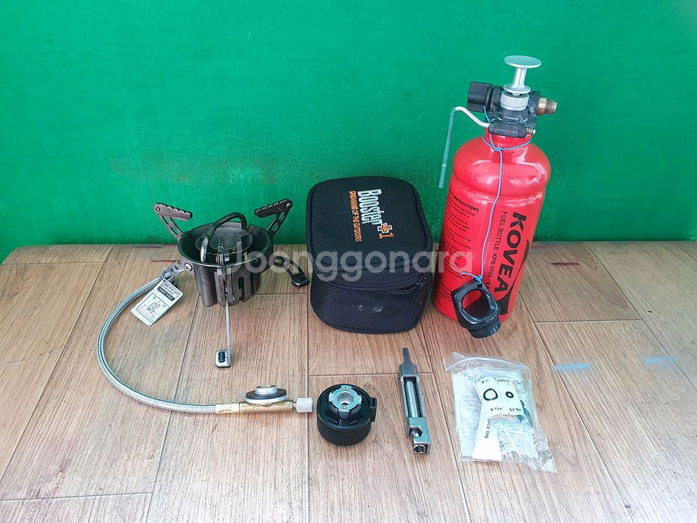 가스 휘발유 겸용 버너,코베아 부스터+1--2