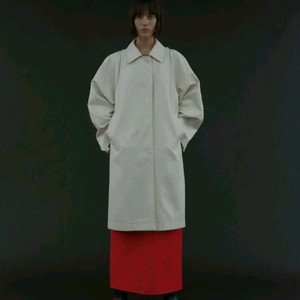 에토스 코트 ROUNDED TRENCH COAT(크림)