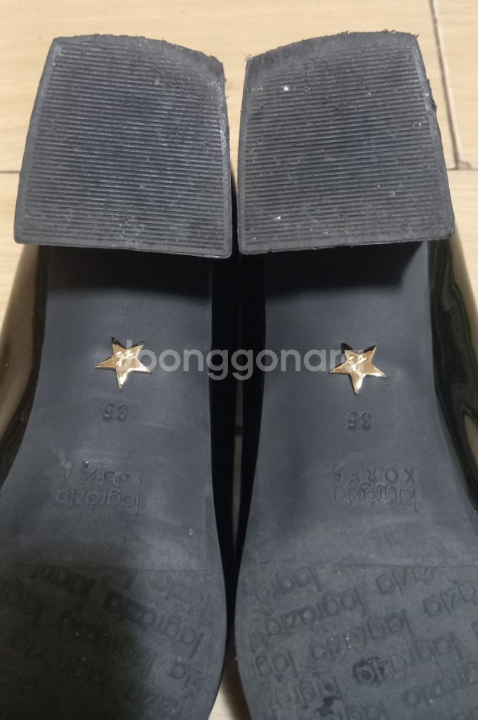 1+1) 라그라치아 천연소가죽 플랫슈즈 힐 225 굽--6