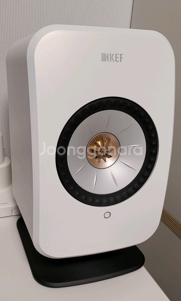 KEF LSX2 스피커(화이트)+P1데스크패드(블랙)--0