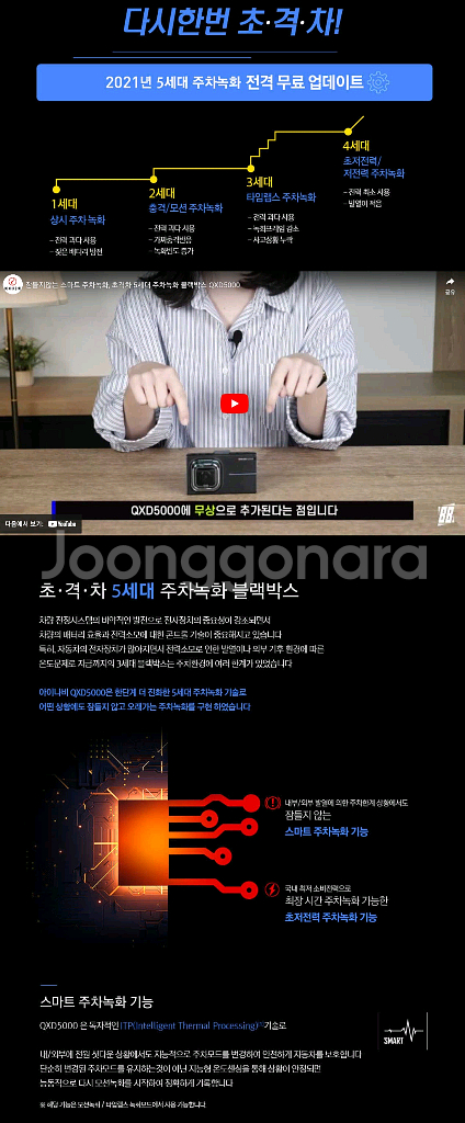 [QXD] 아이나비 QXD5000 블랙박스(128GB)--3