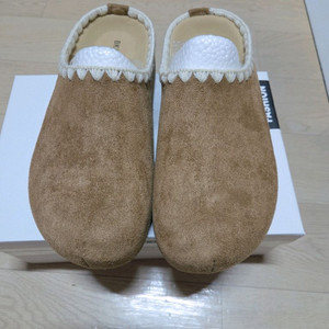 여성 통굽 뮬 슬리퍼 (새상품)
