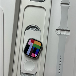 애플워치8스테인리스 41mm 실버 SS급