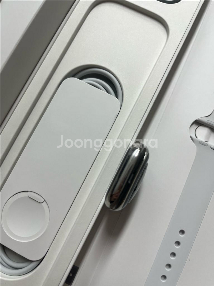 애플워치8스테인리스 41mm 실버 SS급--3