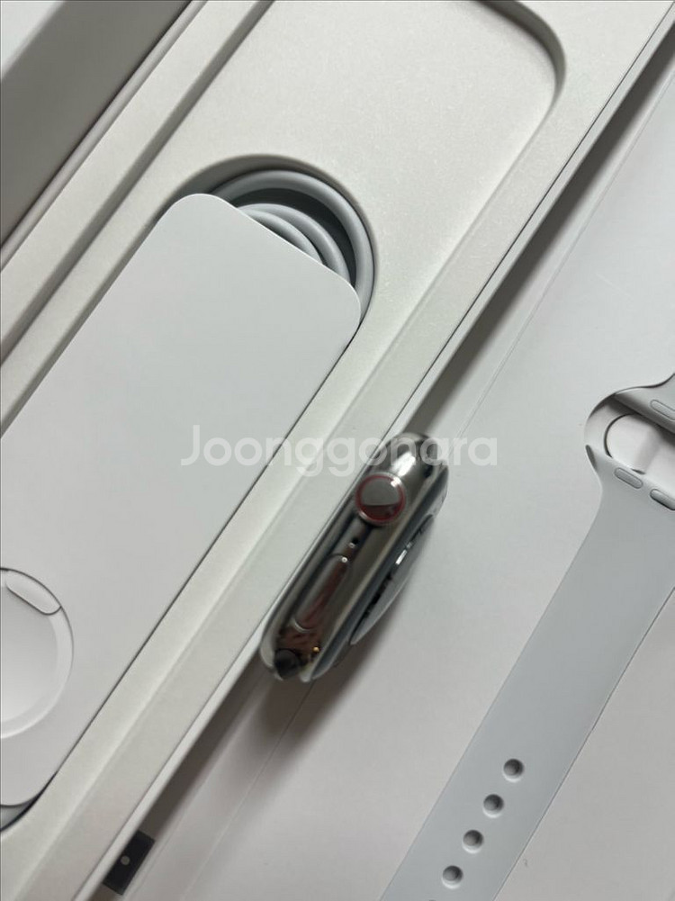 애플워치8스테인리스 41mm 실버 SS급--2