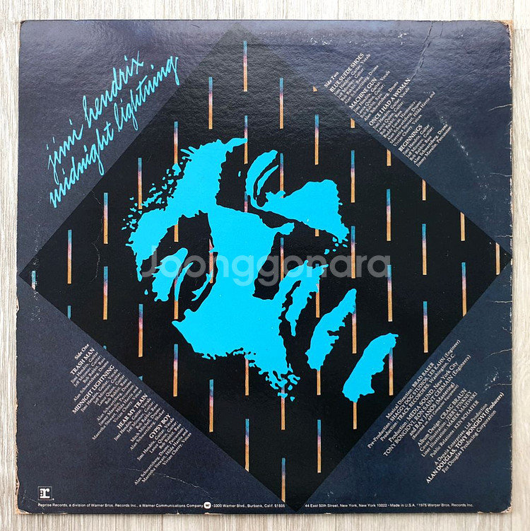 Jimi Hendrix Midnight Lightnin--2