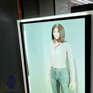 75인치 투명 디스플레이 4K (홀로그램 박스 제작용)