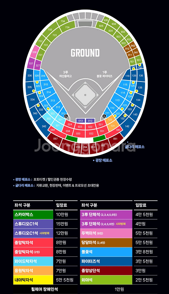 9/28 불꽃야구 사직구장 중앙탁자석 취소양도--0