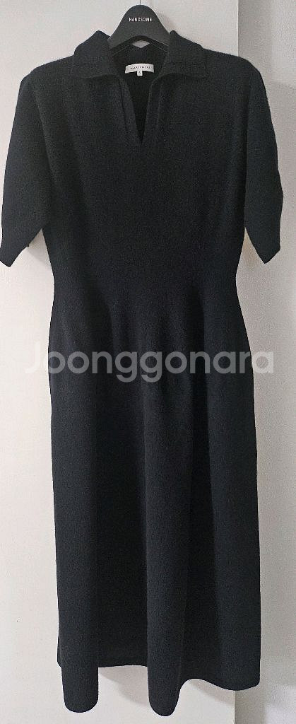 더캐시미어 니트 원피스--3
