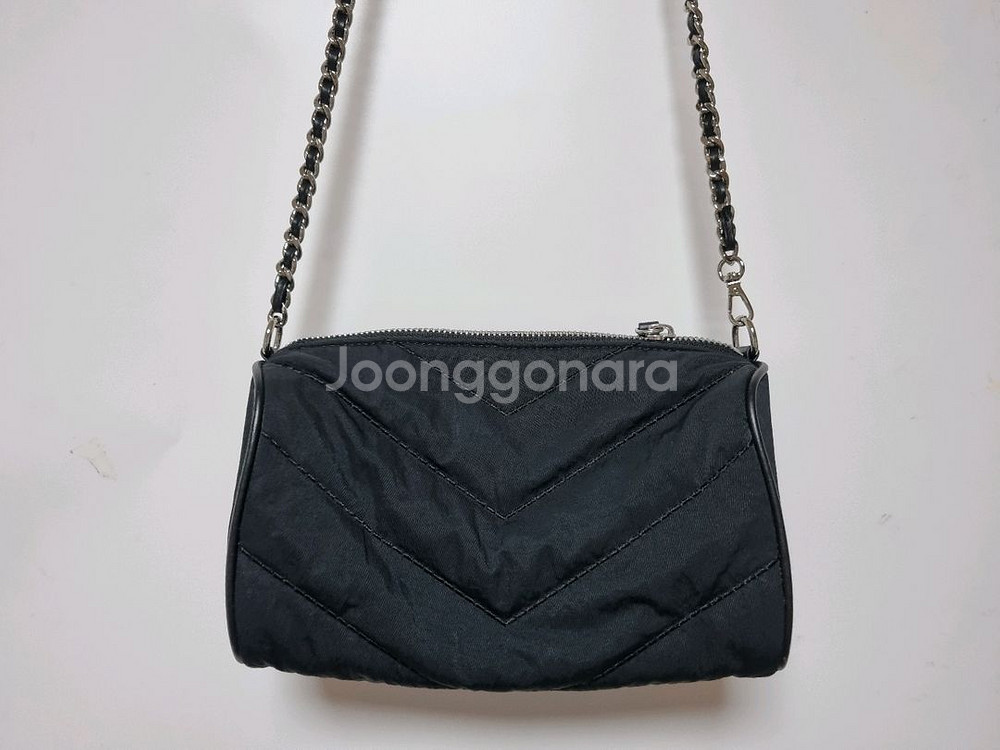 한섬 루즈앤라운지 퀼팅 체인백--4
