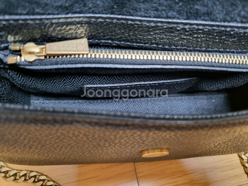 루즈 앤 라운지 블랙 체인백--6