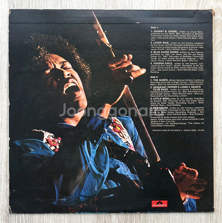 Jimi Hendrix In The West--2