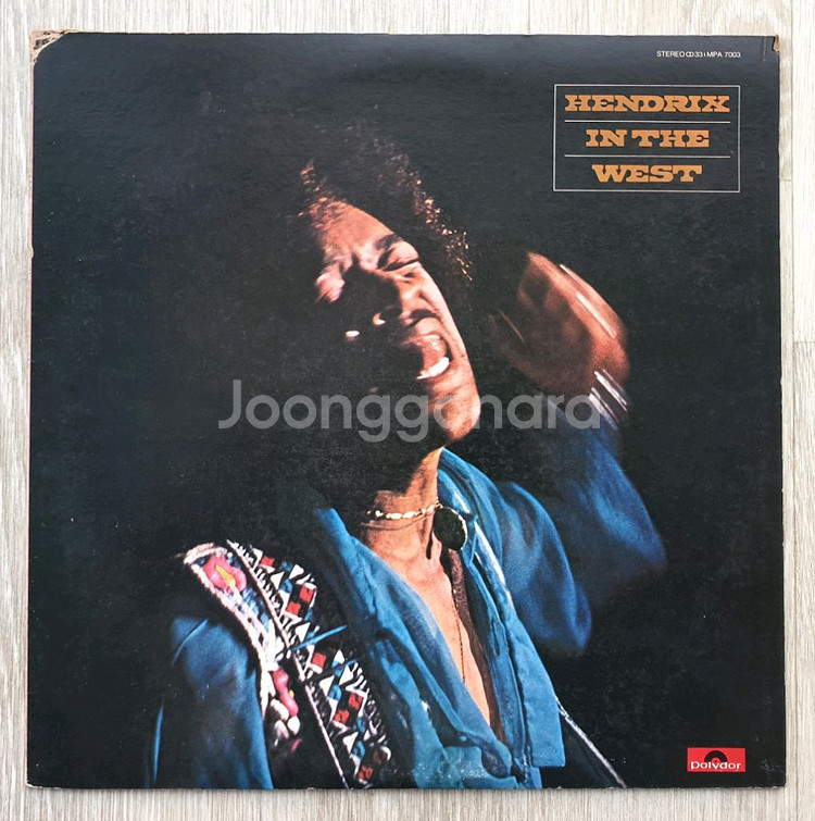 Jimi Hendrix In The West--1