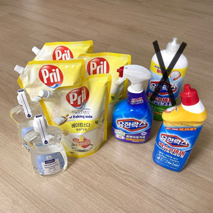 마이에리 맨손주방세제, 프릴베이킹소다주방세제, 유한락스