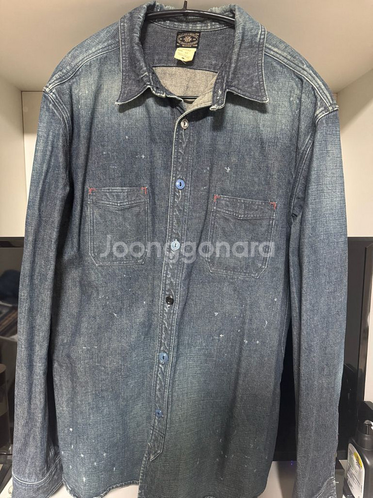올드조 old joe 데님 셔츠--0