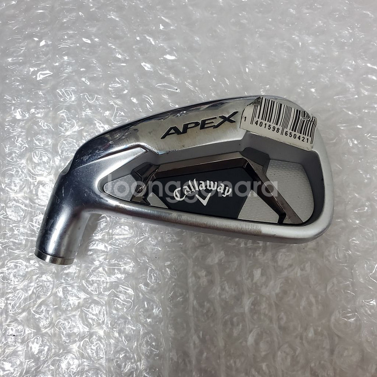 왼손용 캘러웨이 에이펙스 7번 아이언 헤드 30.5도--0