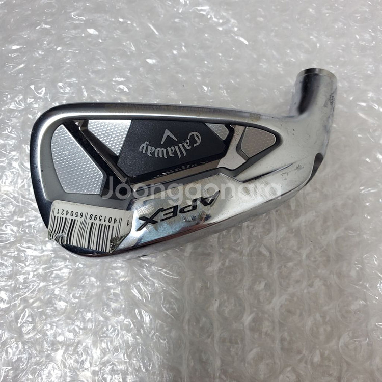 왼손용 캘러웨이 에이펙스 7번 아이언 헤드 30.5도--2