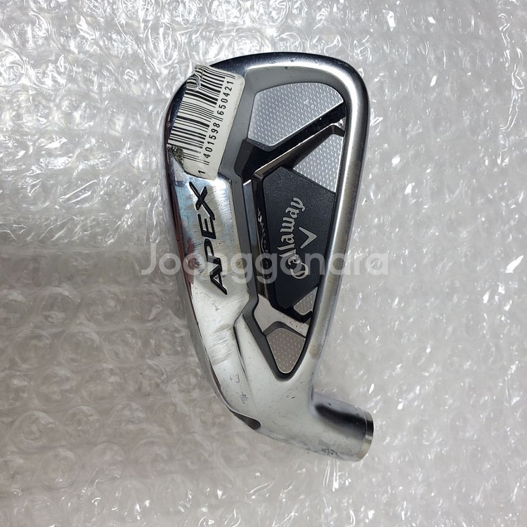 왼손용 캘러웨이 에이펙스 7번 아이언 헤드 30.5도--5