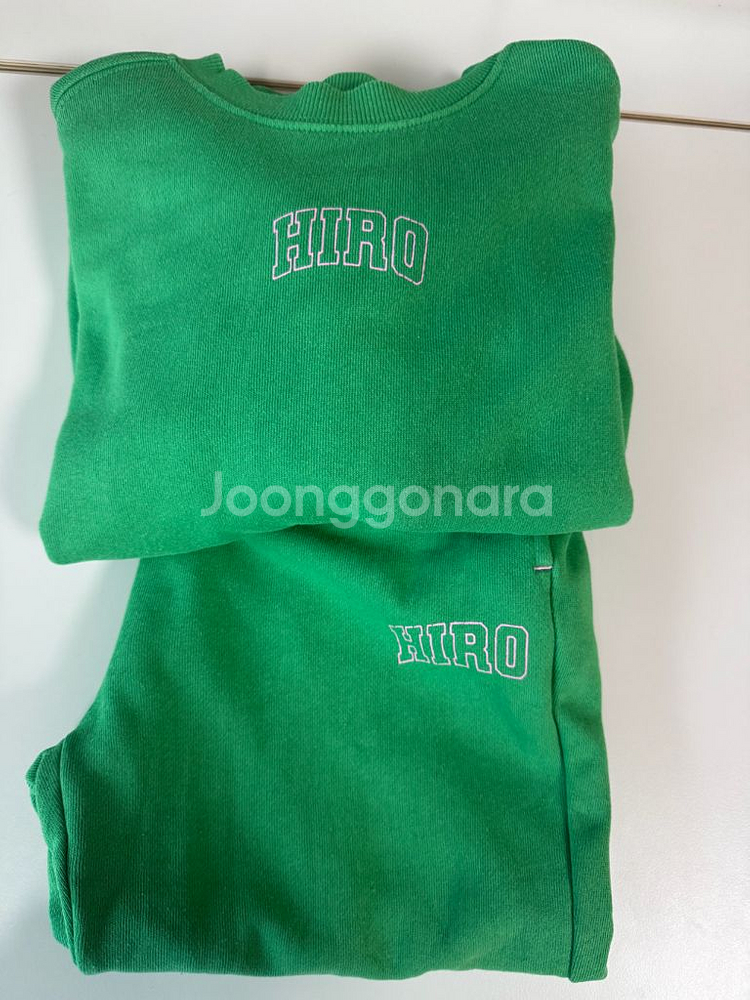 히로 구상블랭크셋업 120 상하 그린--0