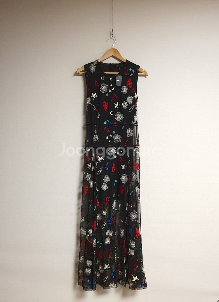 마쥬 maje 자슈 튤 롱 원피스 2 사이즈 새상품 정--3