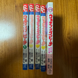 웨딩피치 만화책 1-4, 특별판 5권 고전만화