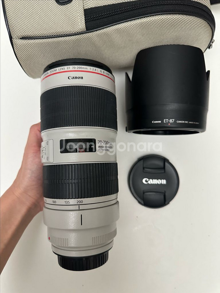 (판매) 캐논정품 EF 70200 iii 새새아빠백통--1
