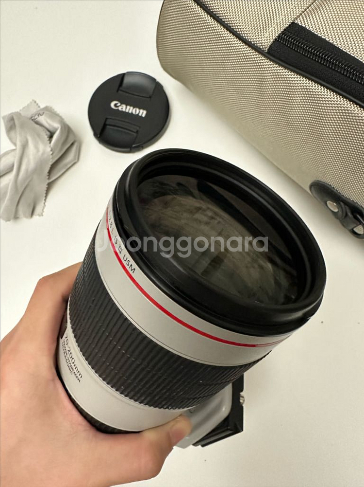 (판매) 캐논정품 EF 70200 iii 새새아빠백통--4