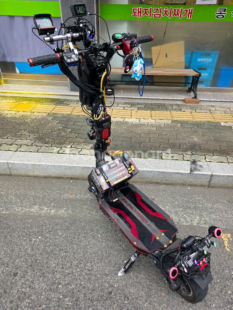 72v 전동킥보드 듀얼트론 스톰업 팝니다--2