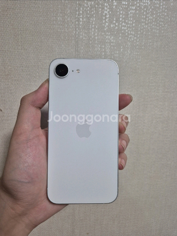 아이폰 16e 128GB 화이트 s급--0