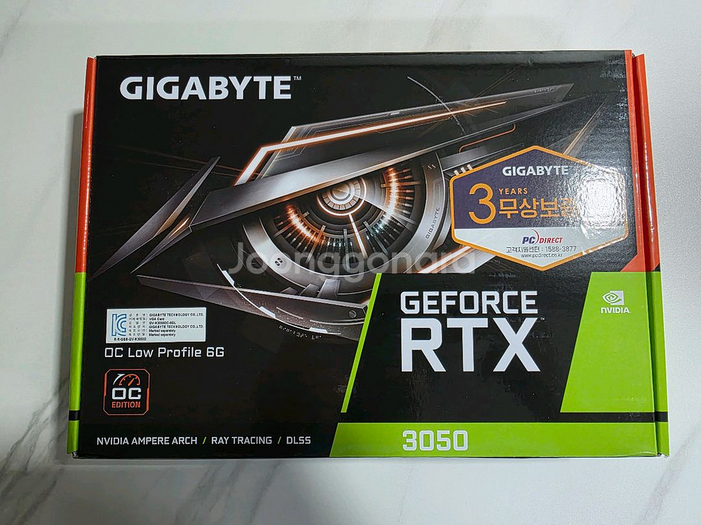 GIGABYTE 지포스 RTX 3050 LP--0