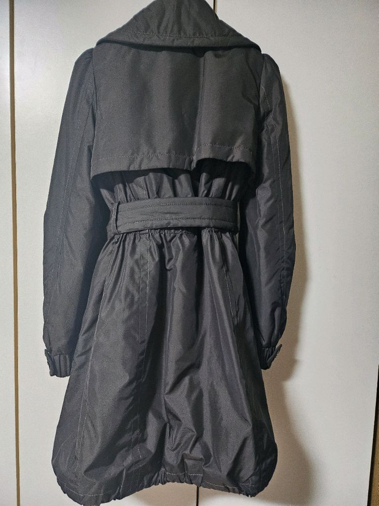 한섬 오즈세컨 트렌치코트 스타일 누빔패딩 타임 마인--4