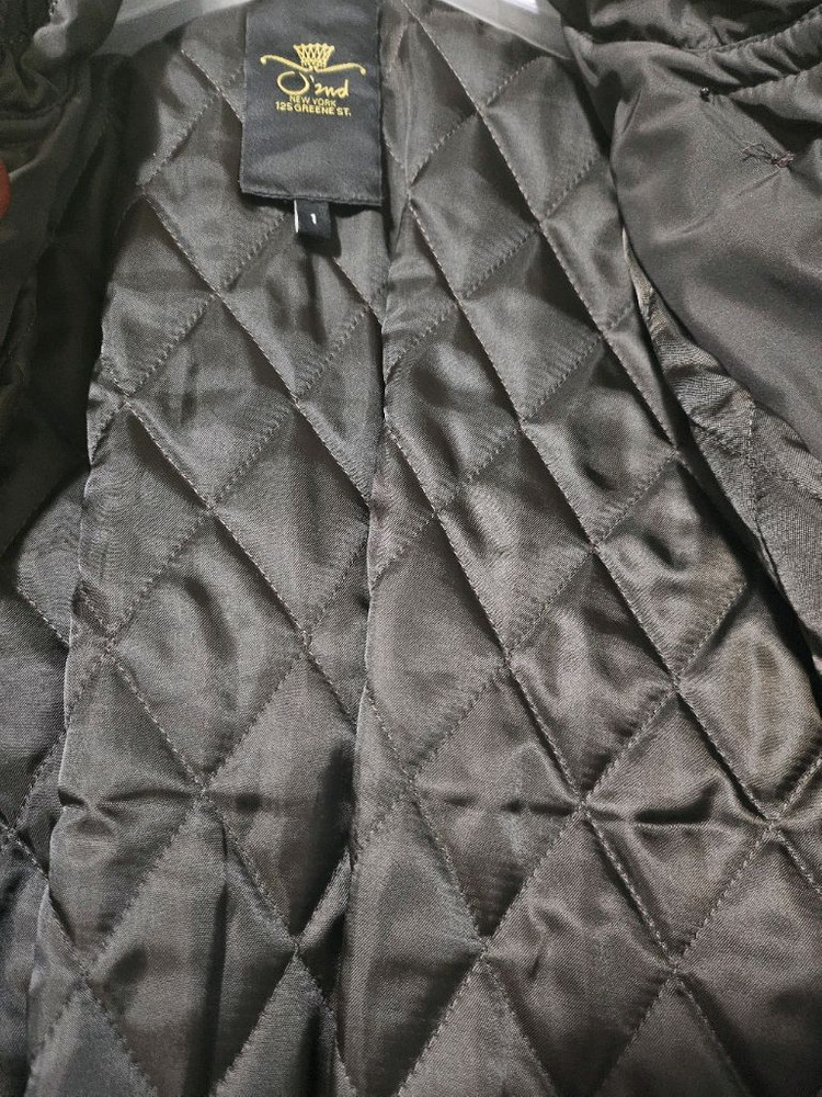 한섬 오즈세컨 트렌치코트 스타일 누빔패딩 타임 마인--8