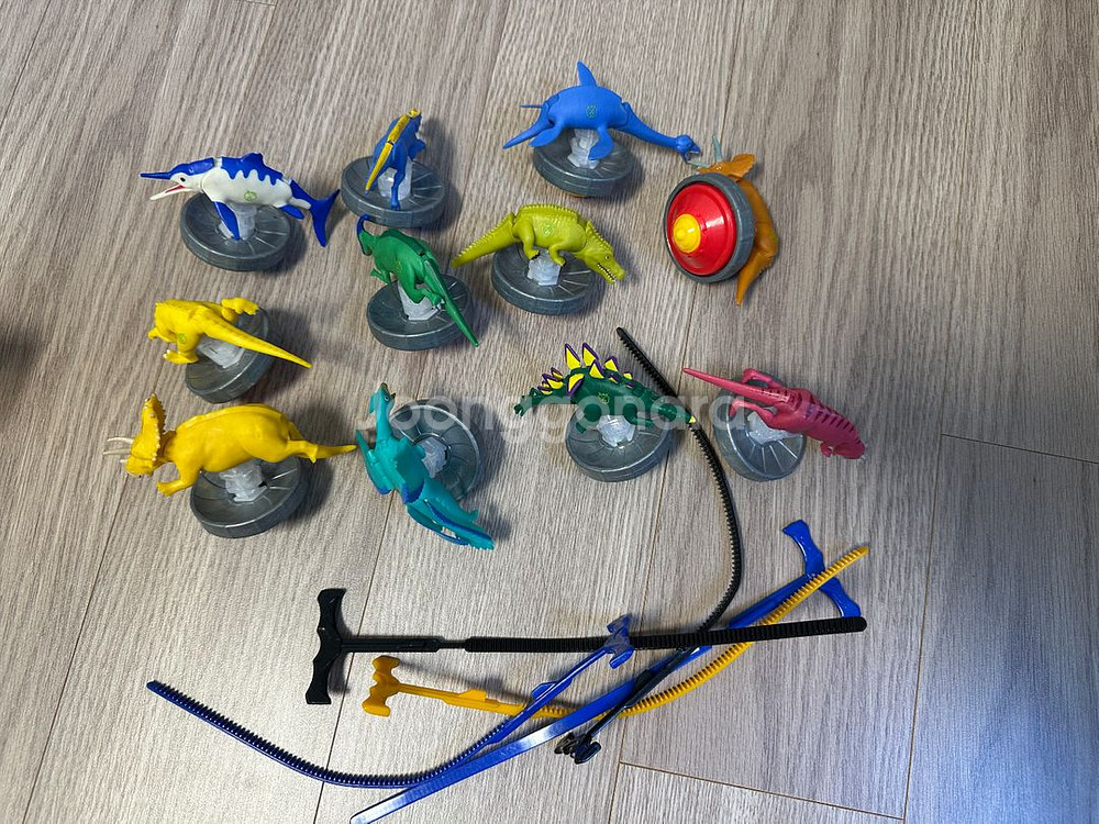 공룡메카드 타이니소어 ,팽이,캡쳐카 등--4