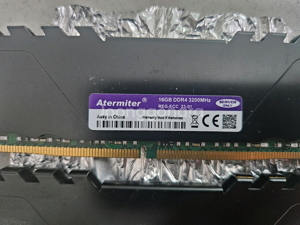 ECC 서버램 DDR4 16GB 3200Mhz x 3개--1