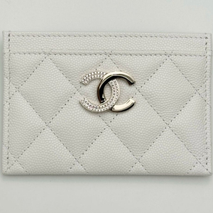 샤넬 카드홀더 새상품 화이트 백화점구매 오늘택포
