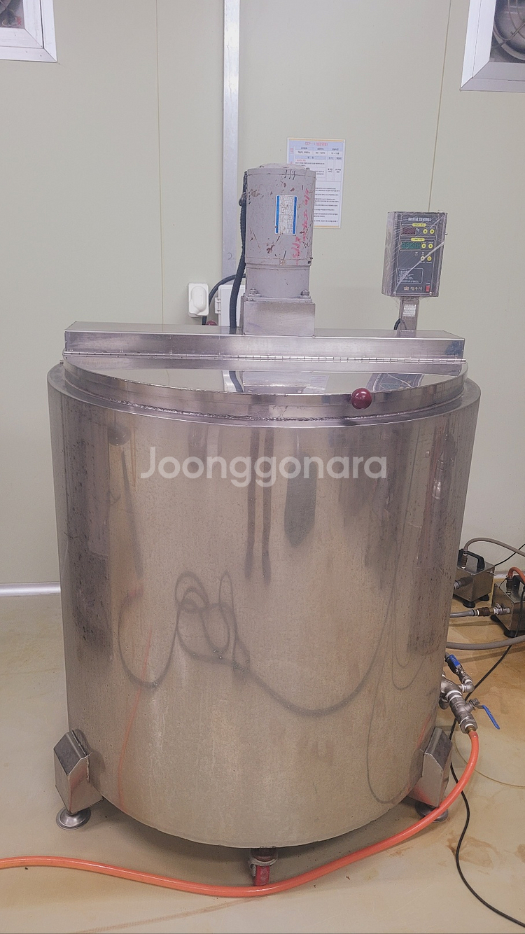 건강원기계 250L 전기공압추출기 교반기 구근세척기등--1